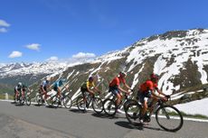 Riders at the 2019 Tour de Suisse