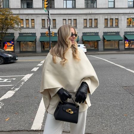 A woman outside in Vancouver during winter