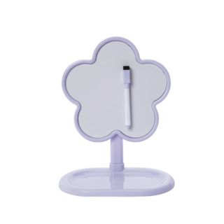 A flower shaped standing whiteboard