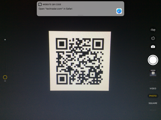 Iphone qr код с фотографии