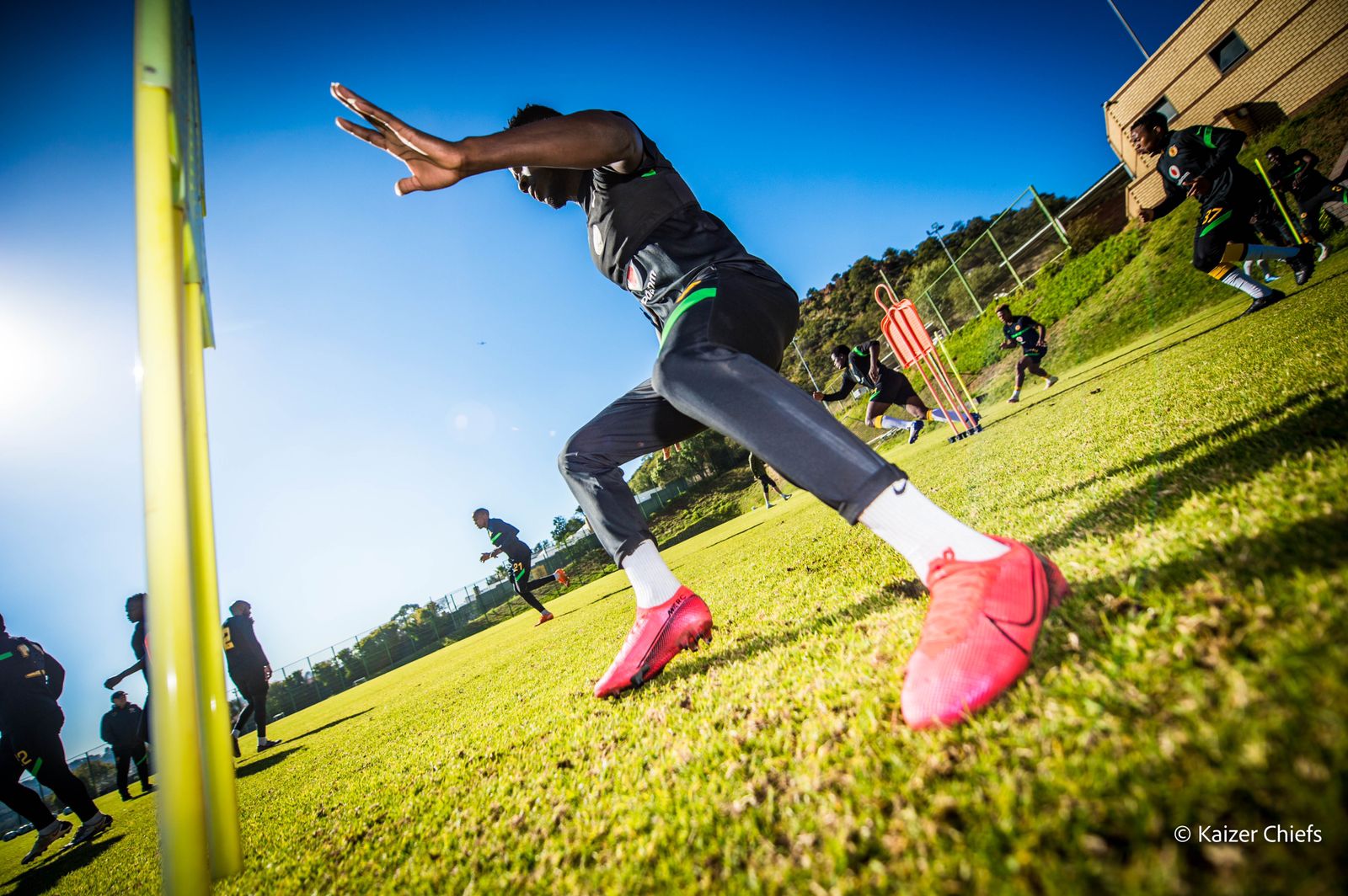Kaizer Chiefs training session