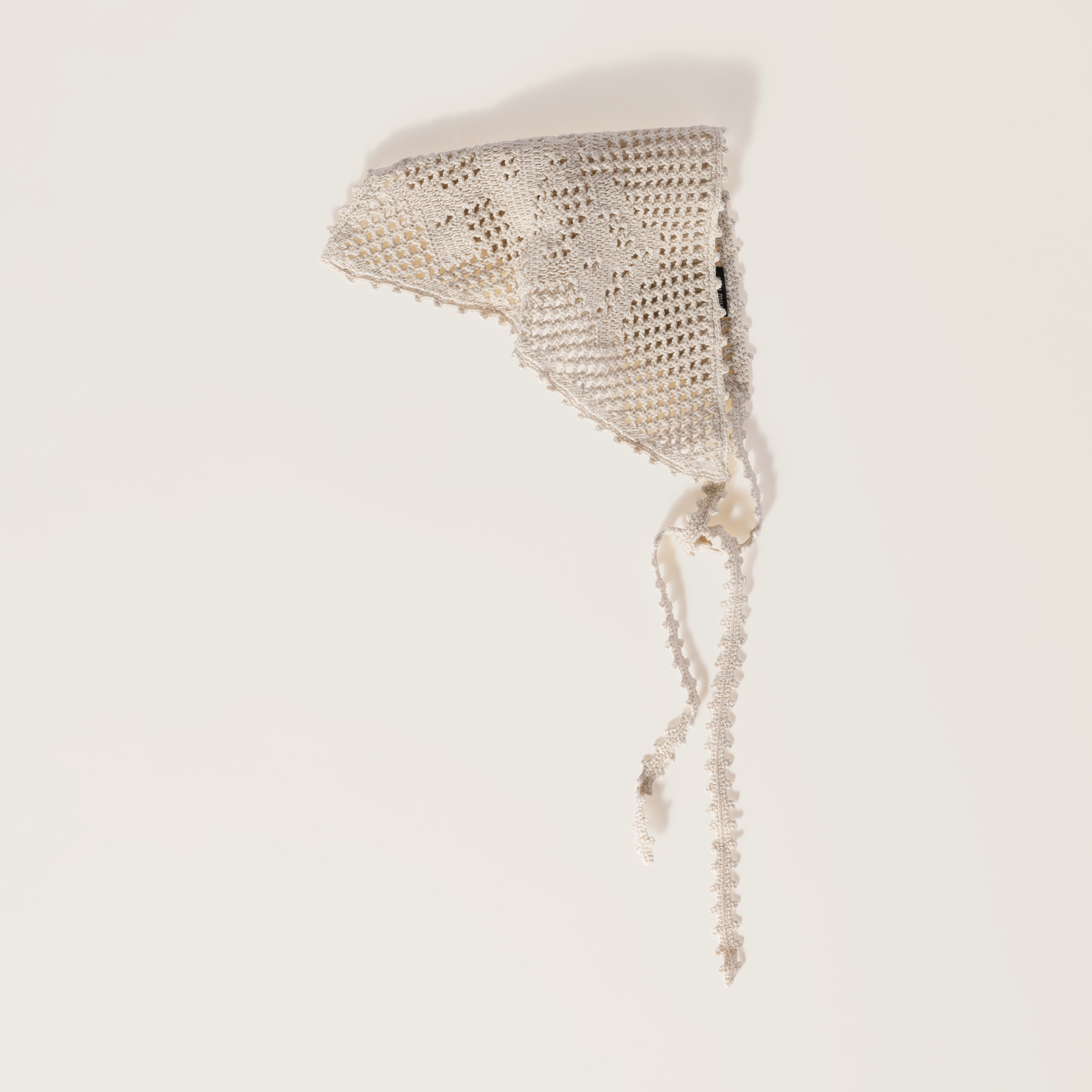 Crochet Cotton Triangle Dupatta