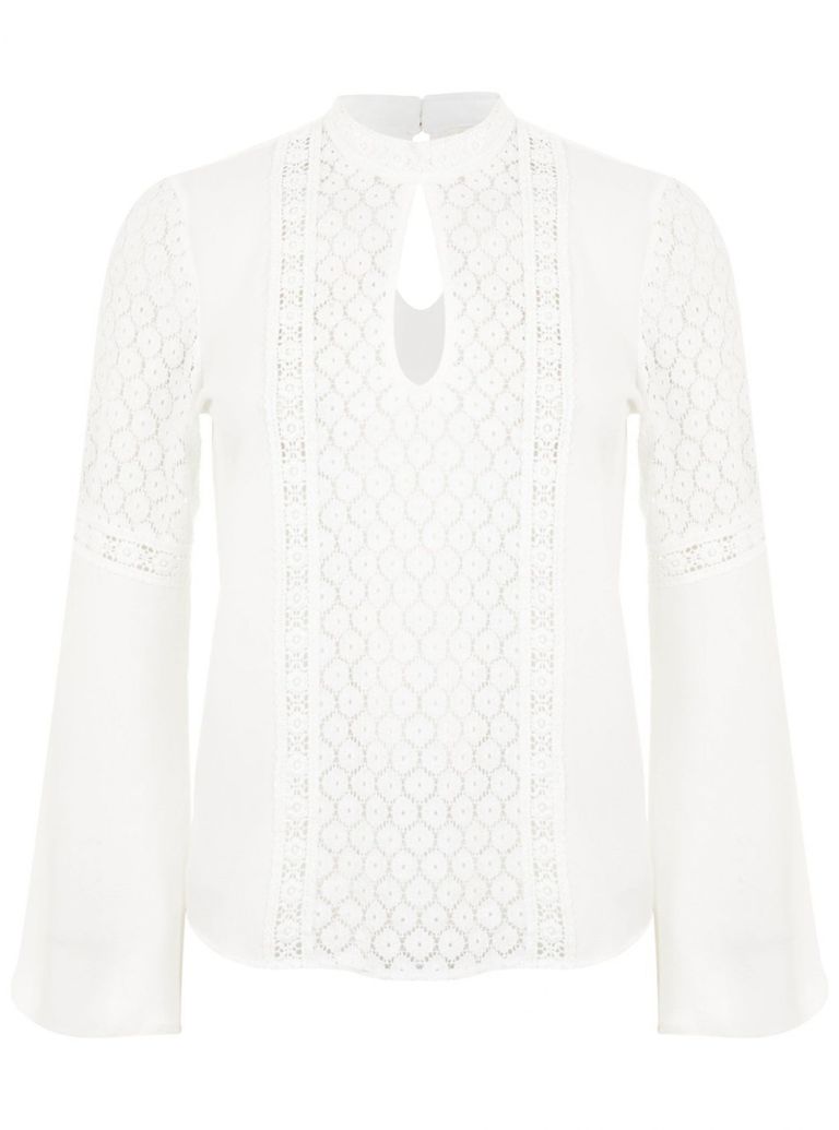 Fluid Victoriana Blouse L/s Sage