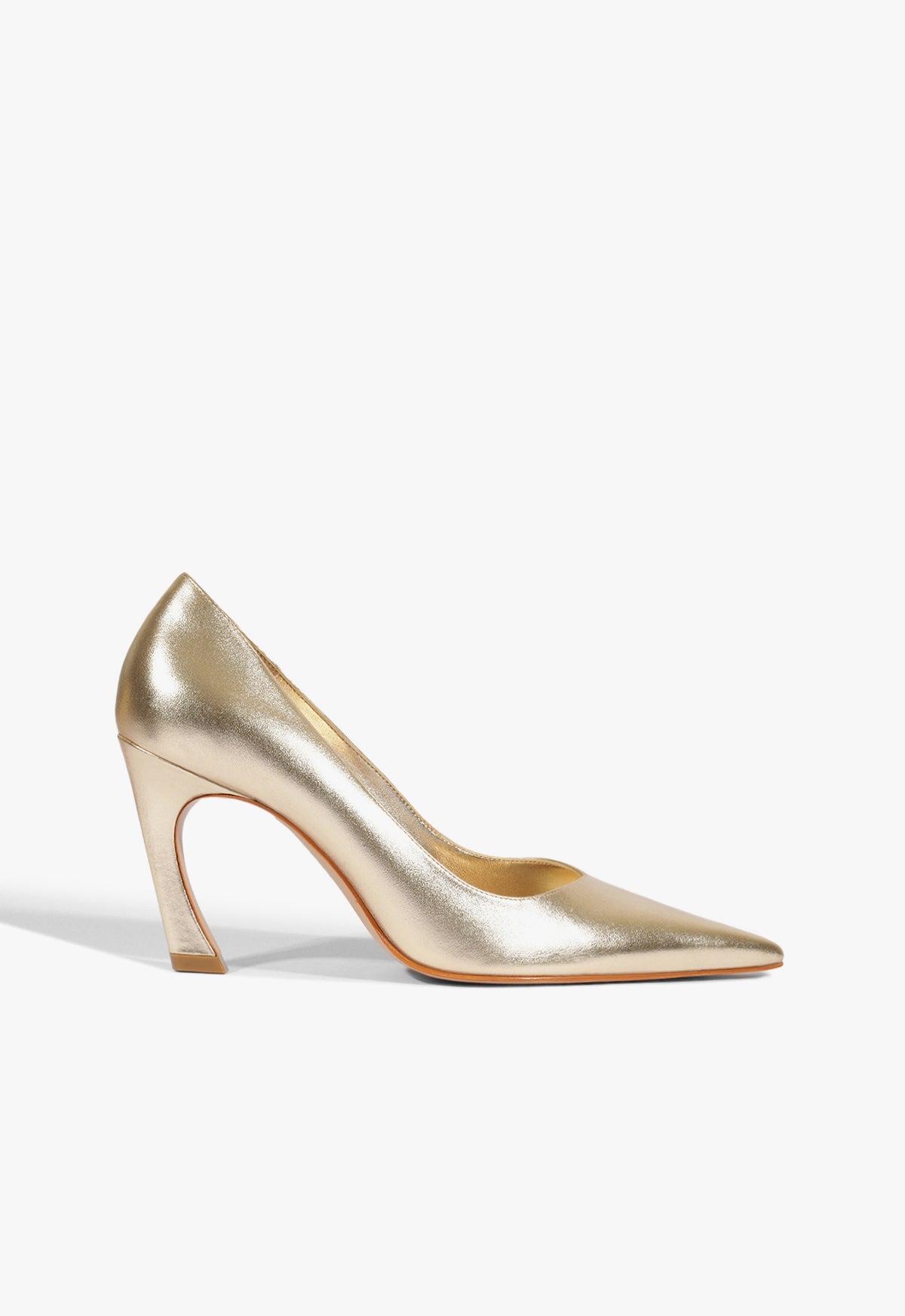 Lexi Low Metallic Pump - 5 / Platinum / Metallic