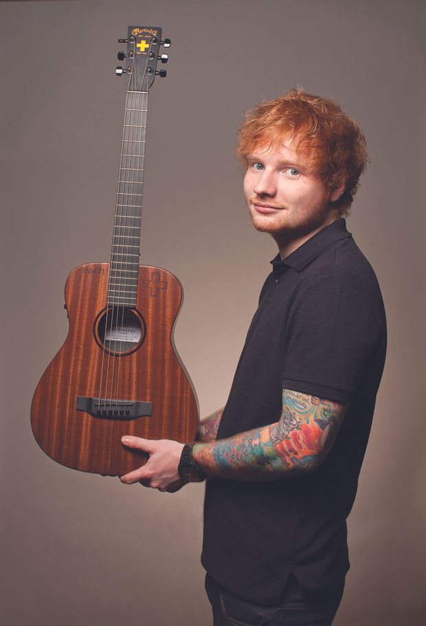 martin lx1e ed sheeran signature