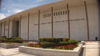 The John F. Kennedy Memorial Center for the Performing Arts is seen in August 2022.