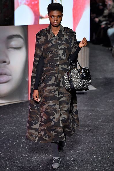paris, france march 05 a model walks the runway during the miu miu ready to wear fashion show as part of the paris fashion week womenswear fallwinter 20192020 on march 05, 2019 in paris, france photo by victor virgilegamma rapho via getty images