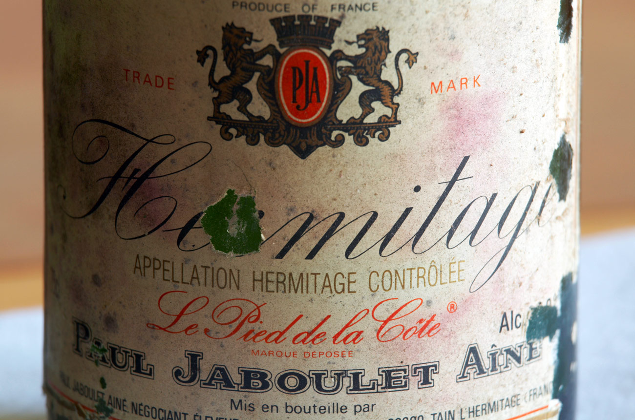 100-point Hermitage wine