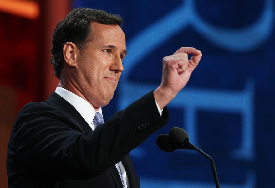 Rick Santorum: Rand Paul is a flip-flopping isolationist