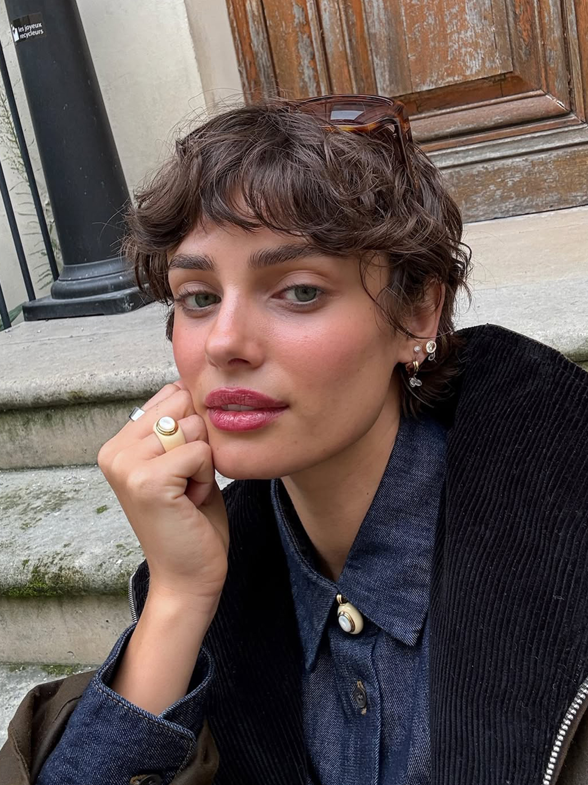 Taylor Hill with a modern mullet