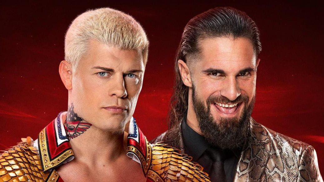 &quot;The American Nightmare&quot; Cody Rhodes (L) and Seth Freakin&#039; Rollins (R) will have a rematch at WrestleMania Backlash 2022