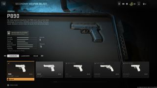 The best Warzone pistol: the P890