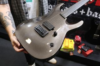 The Mick Thomson MT-I signature model at the Melbourne Guitar Show