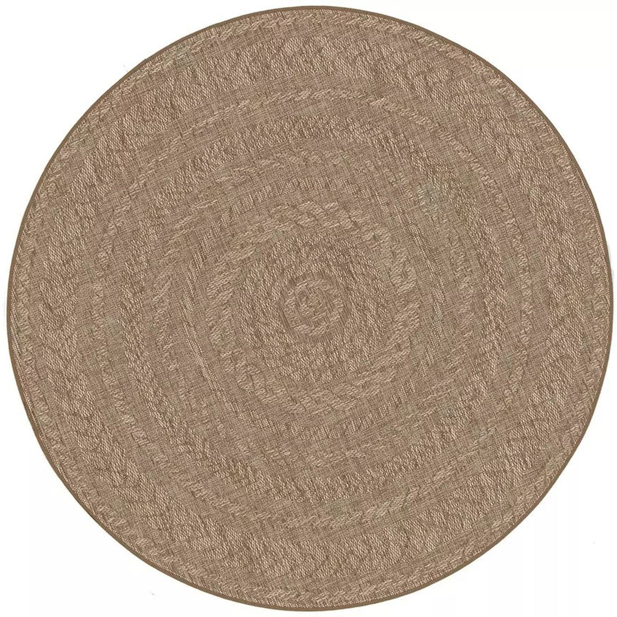 Round outdoor rug