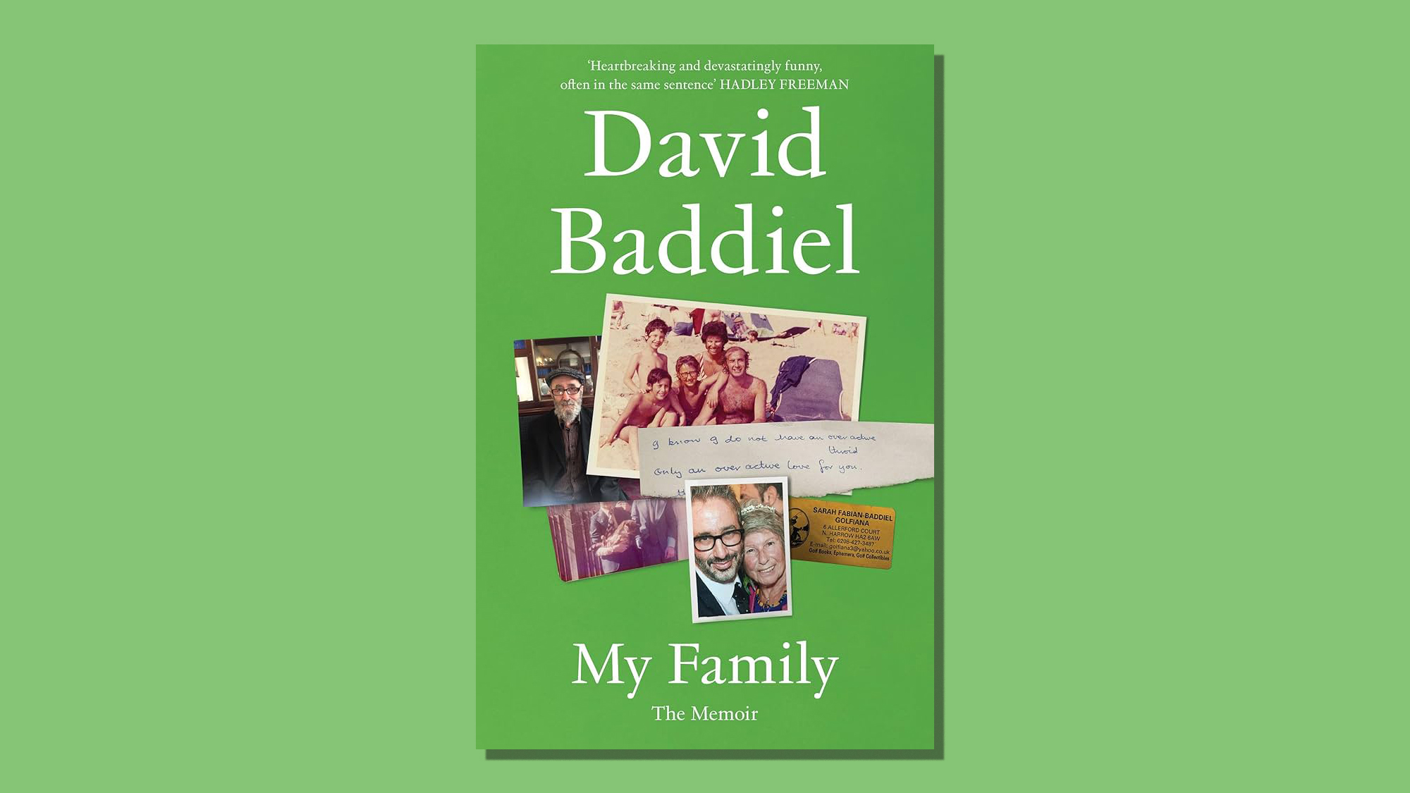  My Family: The Memoir – 'wincingly funny' revelations from David Baddiel 