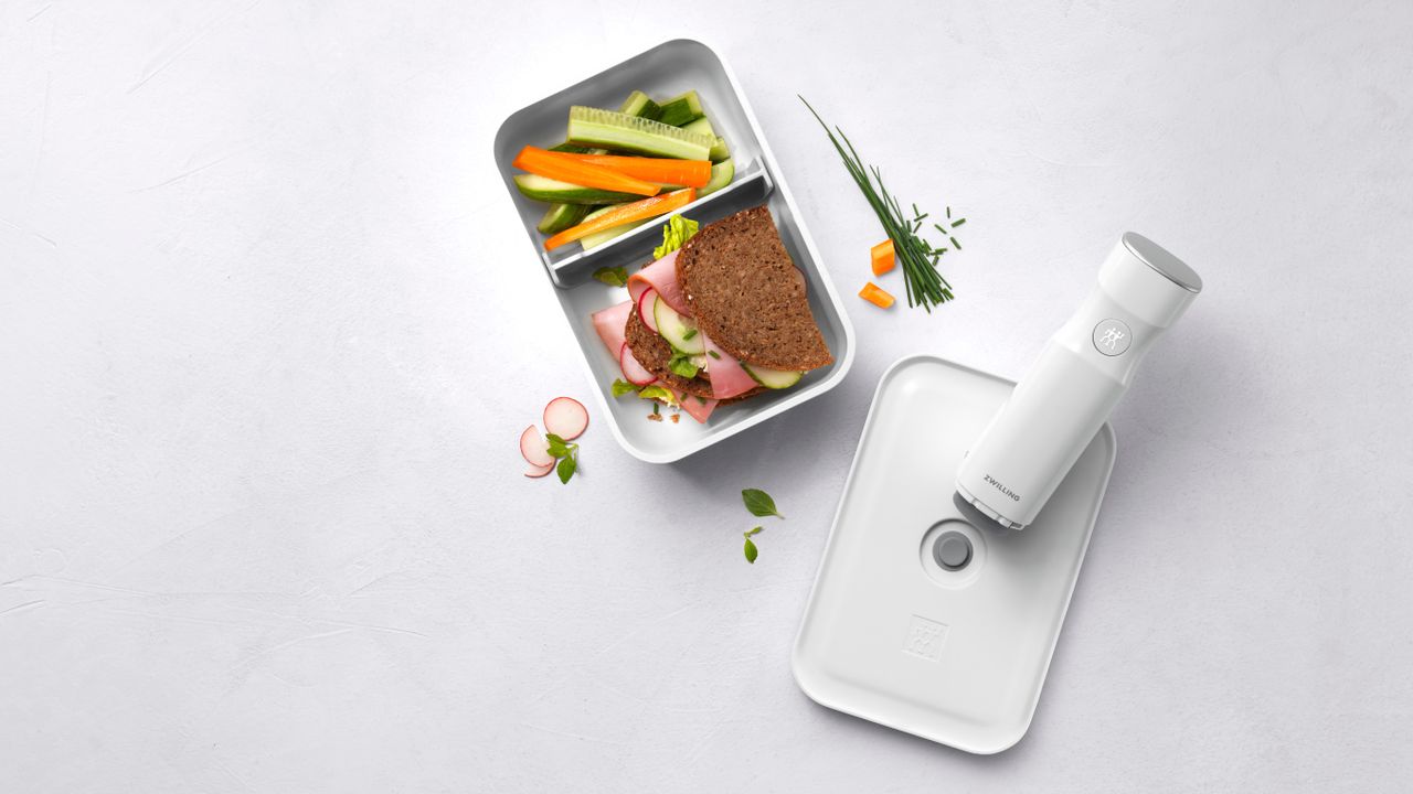These vacuumsealed lunch boxes from Zwilling Fresh and Save are