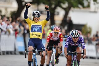 Vuelta Ciclista Andalucia Ruta Del Sol Elite Women 2022 - 1st Edition - 2 stage - MÃ¡laga - Mijas 120 km - 4/05/2022 - Arlenis Sierra (CUB - Movistar Team) - photo Rafa Gomez/SprintCyclingAgencyÂ©2022