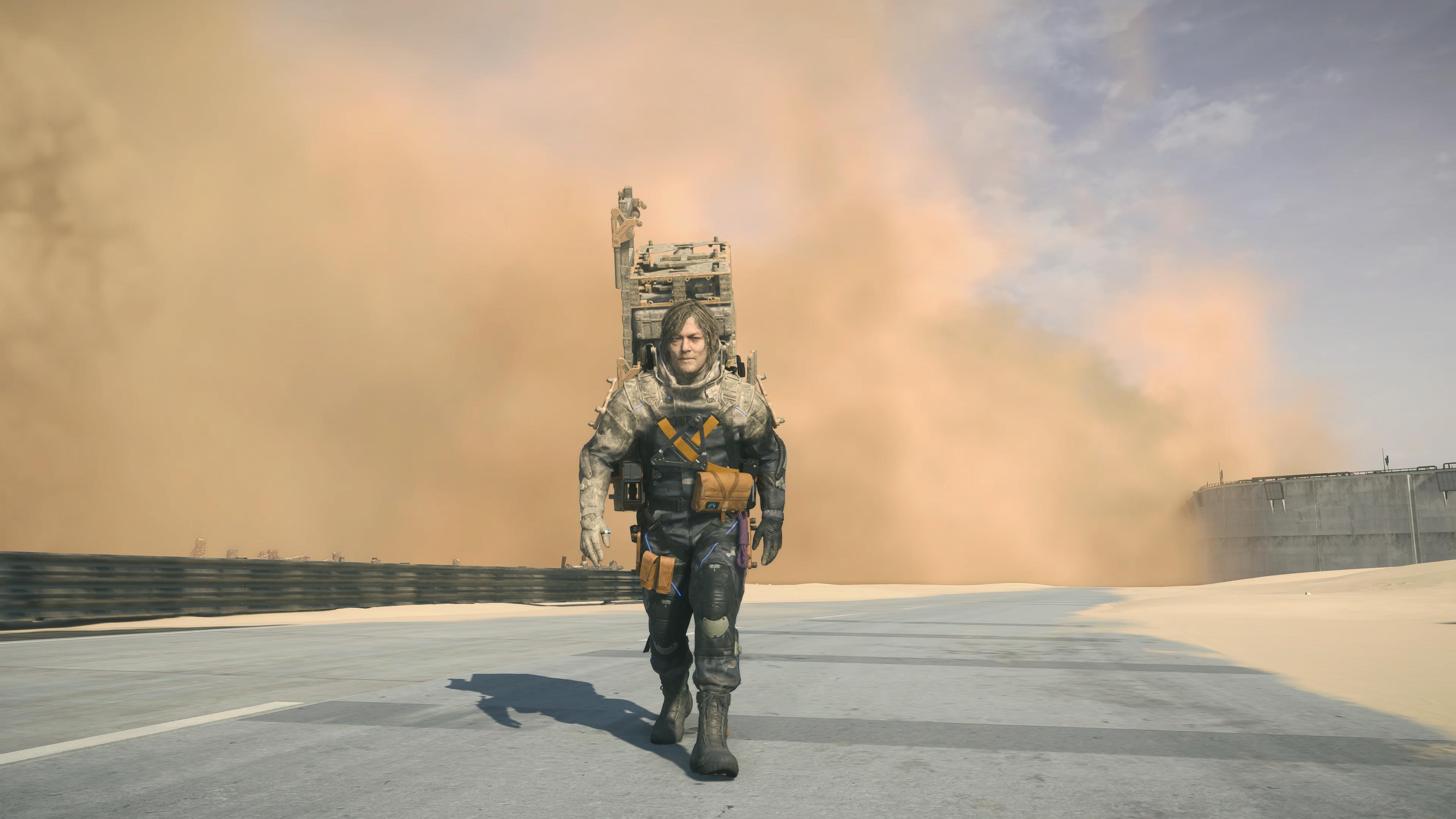 Death Stranding 2: On the Beach screenshot taken on PS5 Pro