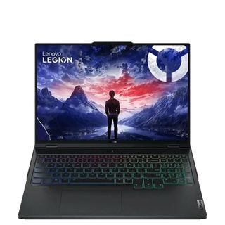 The Lenovo Legion Pro 7i Gen 9 gaming laptop in front of a white background