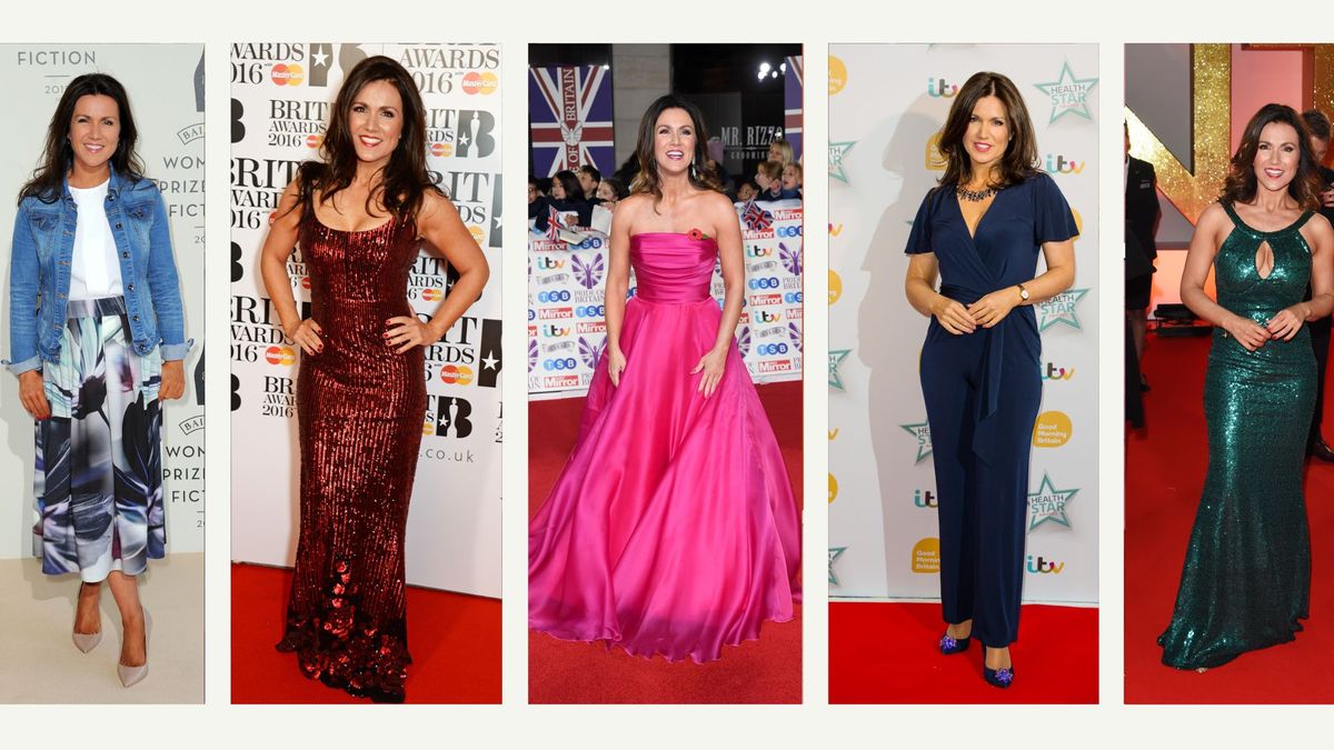 Susanna Reid's best looks, from chic midi-dresses to sparkling red carpet style