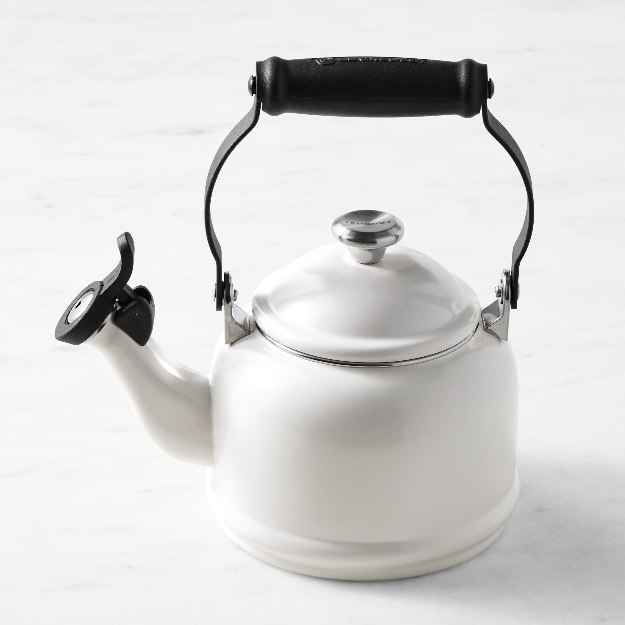 Le Creuset Classic Demi Tea Kettle (White)