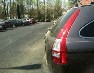 A fine dusting of pollen coats cars in Atlanta, where record-breaking pollen counts were recorded this week.