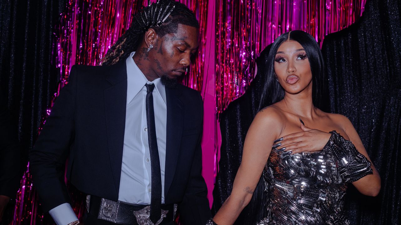 Offset and Cardi B attend the 2023 MTV Video Music Awards