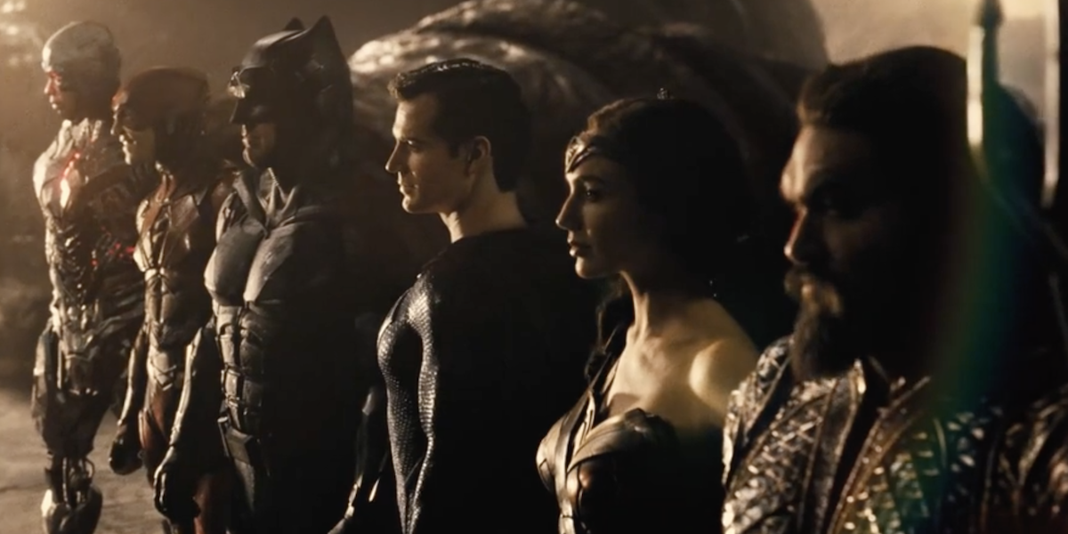 The Justice League in Zack Snyder&#039;s cut