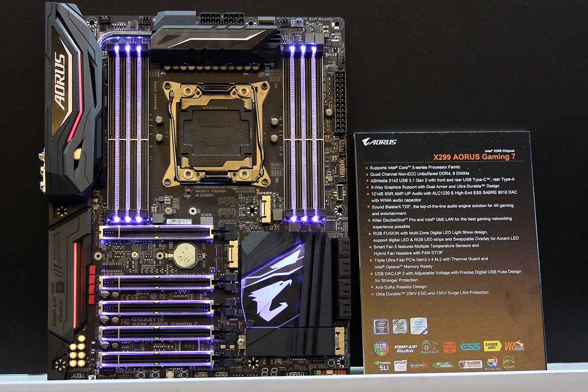 Gigabyte Lights Up X299, Releases Six Motherboards At Computex 2017 Tom's Hardware