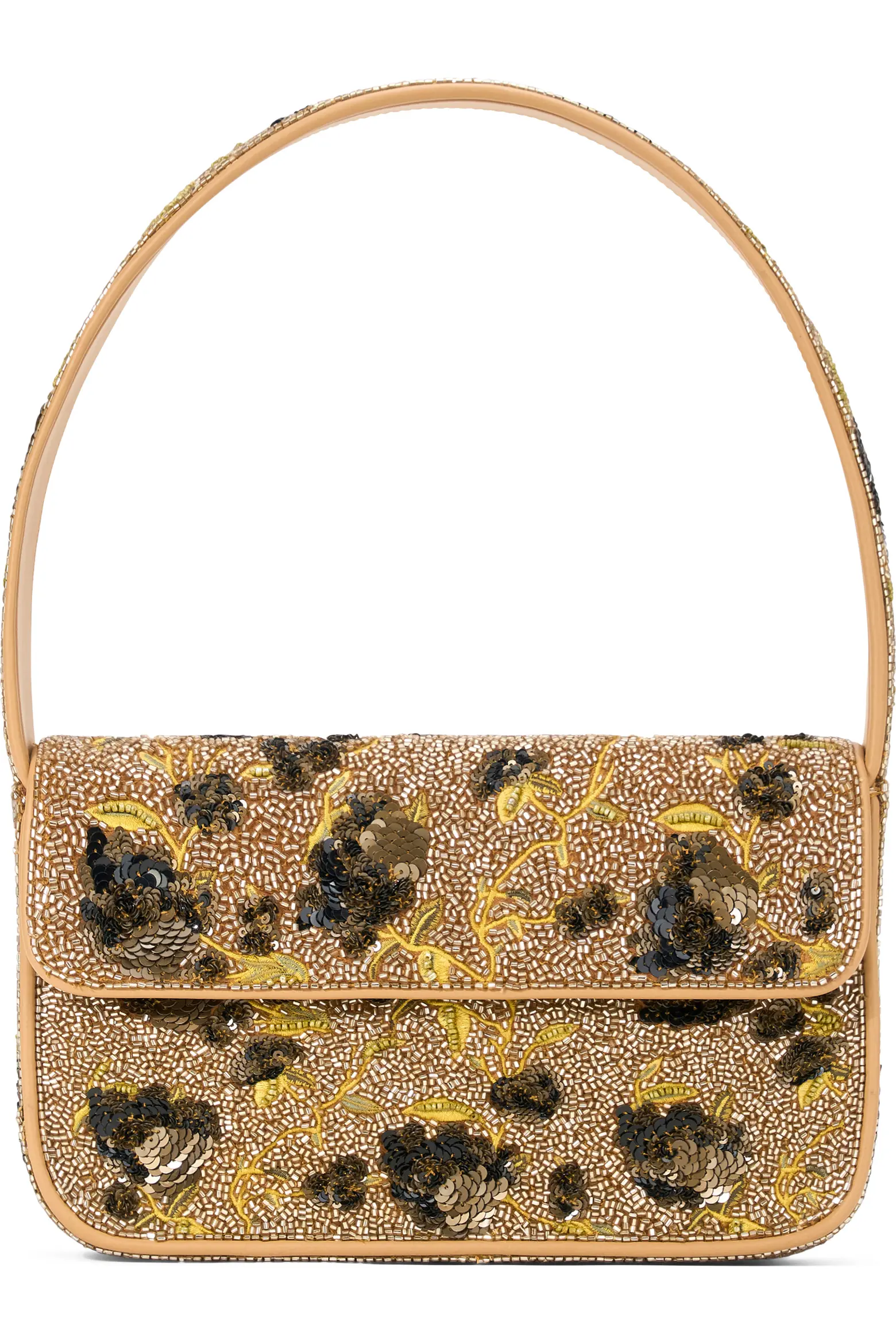 STAUD, Tommy Beaded Shoulder Bag