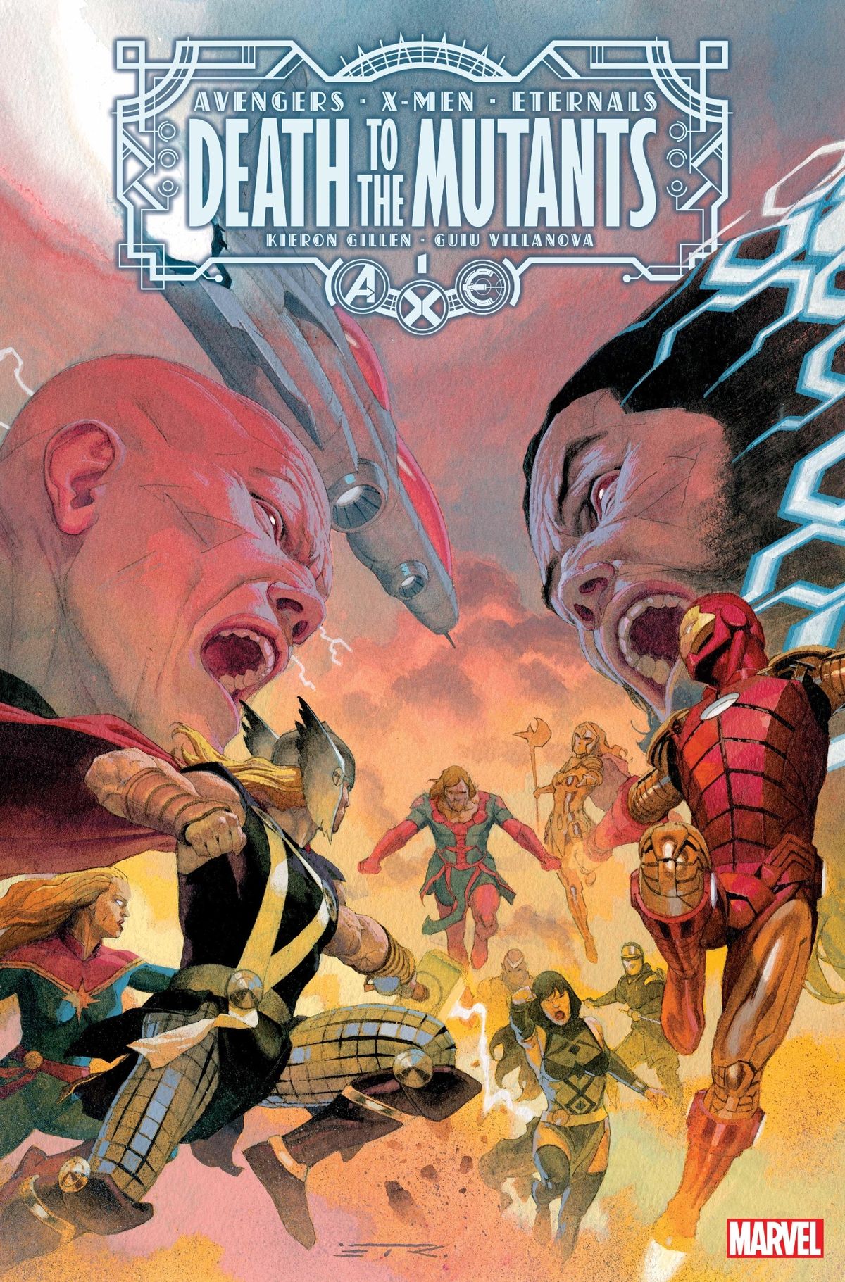 AXE: judgment Day - Death to Mutants #1 cover