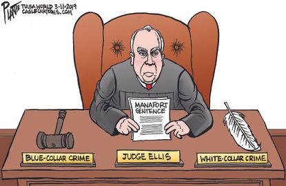 Political Cartoon U.S. Paul Manafort sentencing