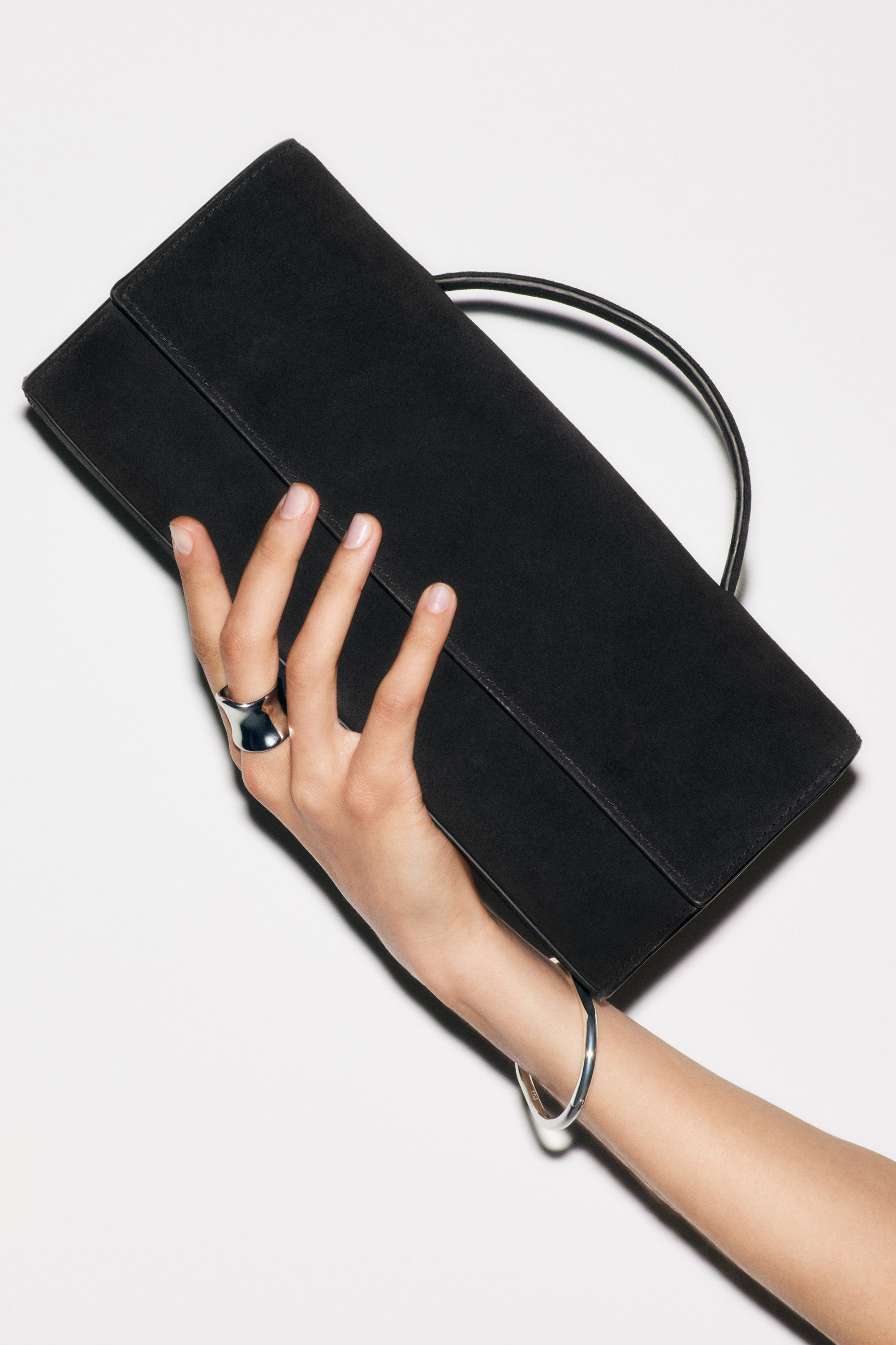 Gallery Clutch Bag - Suede