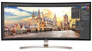 LG Ultrawide curved monitor