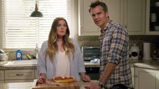 Drew Barrymore and Timothy Olyphant in The Santa Clarita Diet