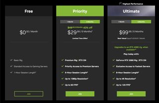 Nvidia GeForce Now pricing