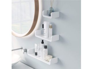 bathroom shelf