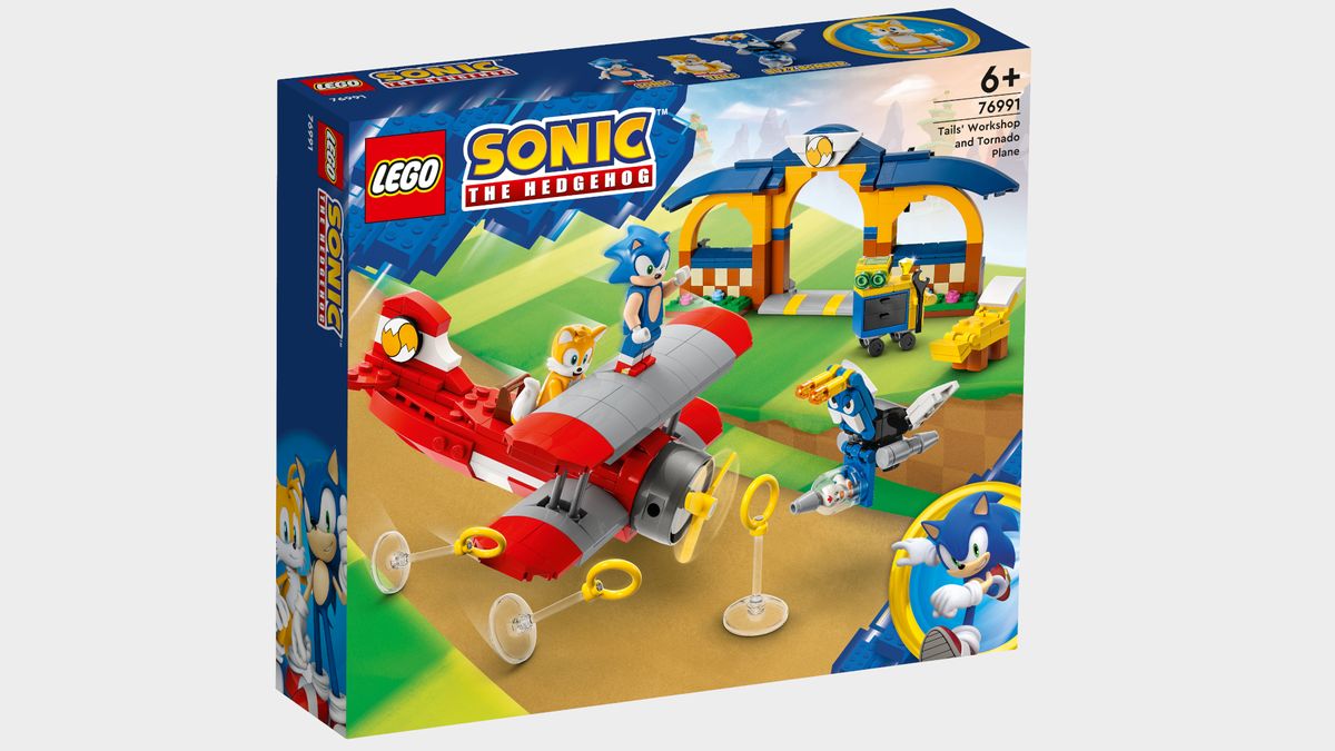 Tails&rsquo;s Workshop and Tornado Plane set and box