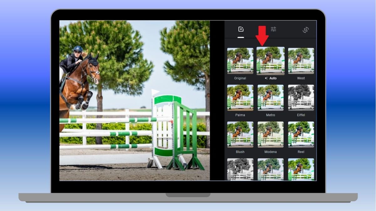 Editar una foto de forma autom&aacute;tica en Google Fotos desde tu ordenador