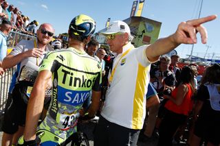 Tinkoff-Saxo boss Oleg Tinkov was sure to make his presence known at the Tour.