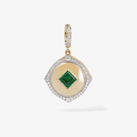 Lovelocket 18ct Gold Emerald May Birthstone Charm - £3,200 at Annoushka
