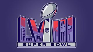 The Super Bowl LVIII logo