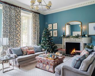 Christmas living room ideas Brent Darby