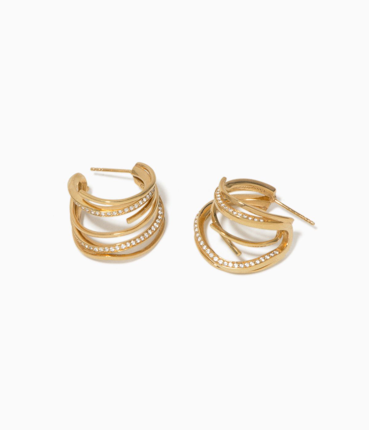 Discover cool and offbeat gold hoop earrings | Wallpaper