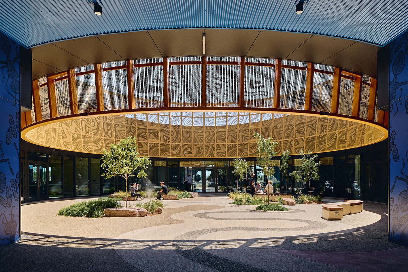 urban landscape and garden by emergent studios in australia
