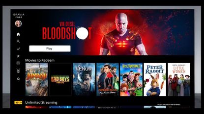 Sony Bravia Core streaming service