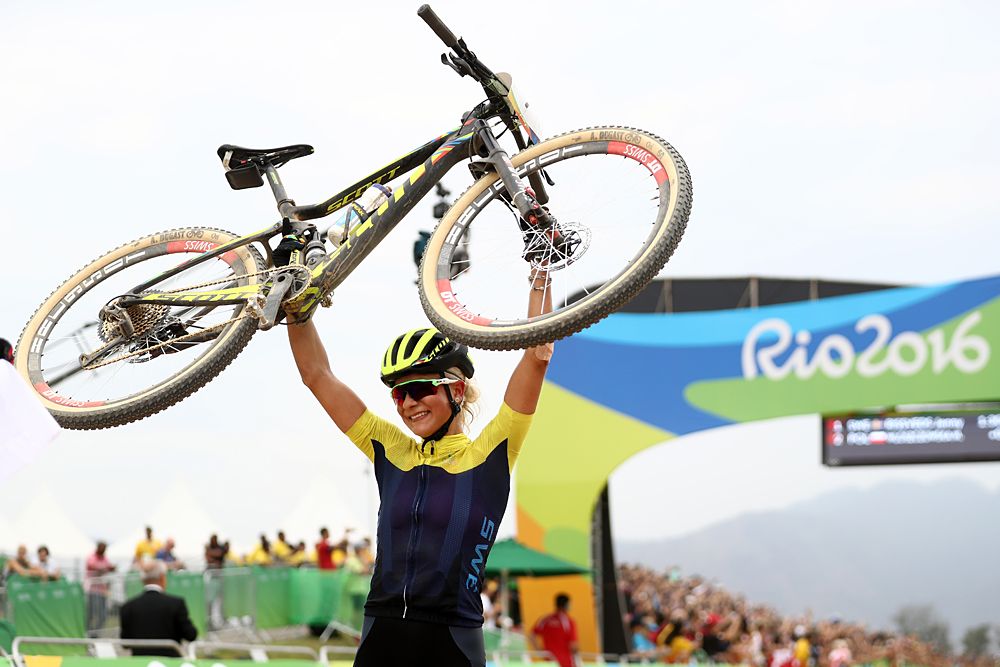 Jenny Rissveds wins the gold medal at the 2016 Olympic Games