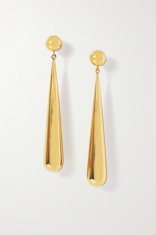 Lie Studio The Louise gold-plated earrings