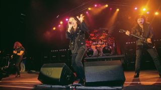 Black Sabbath performing at the Hammersmith Apollo, London, 13th April, 1994