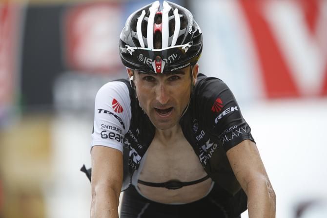 Haimar Zubeldia (Trek) rolls in for a top 10 finish